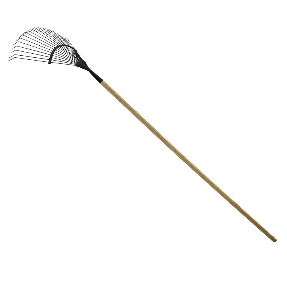 Rechen mit 20 Zinken, mit Buchenstiel 140cm