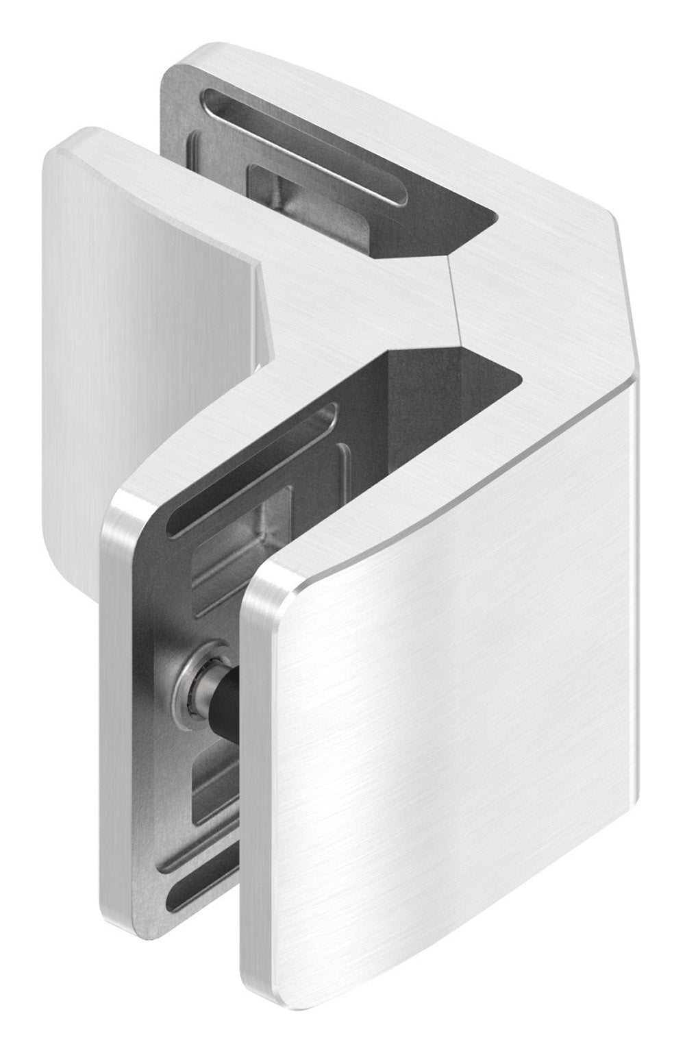 Glasverbindungsklemme Modell 24 (Ecke), für Glasstärke 1,5 - 12,76mm