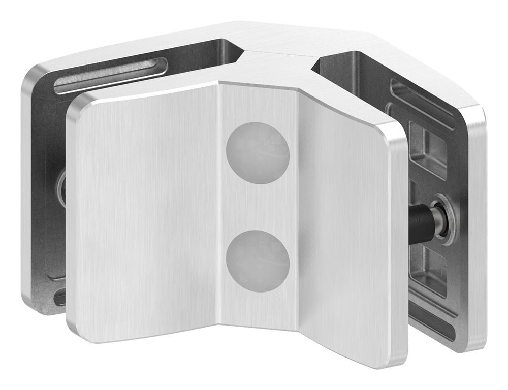 Glasverbindungsklemme Modell 24 (Ecke), für Glasstärke 1,5 - 12,76mm