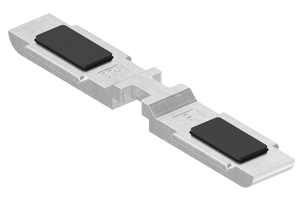 Sicherungsboden für Glasklemme Modell 26MK, in V2A