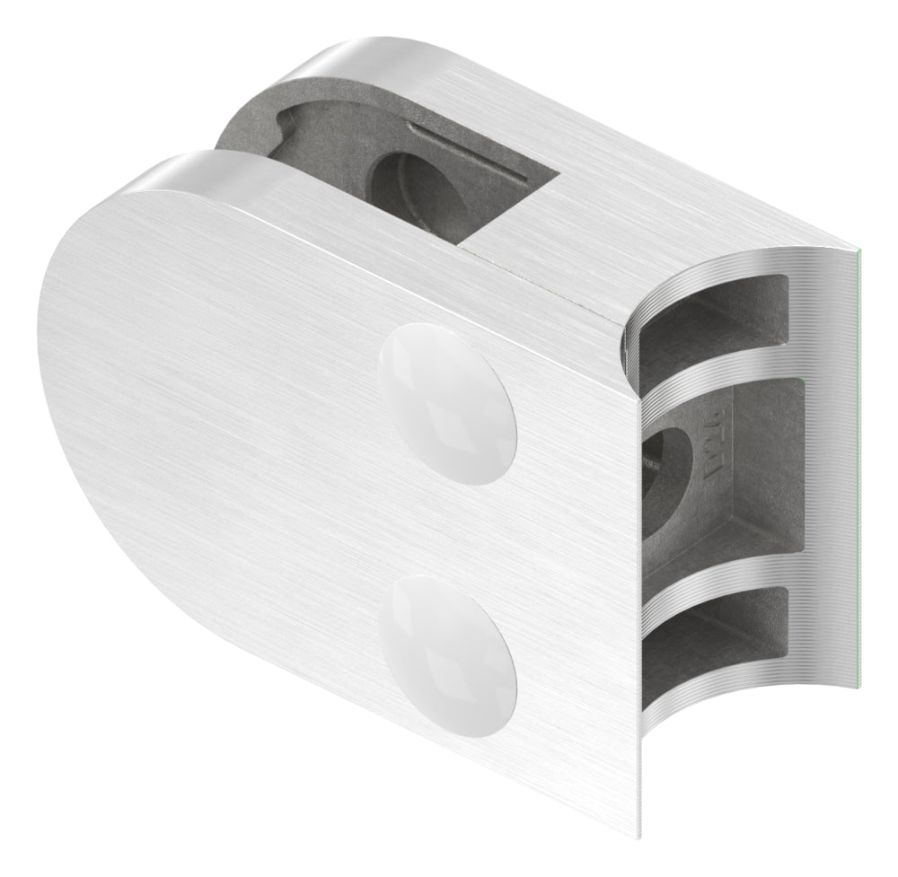 Glasklemme Modell 30, Anschluss für ø 26,9mm Rohr, für Glasstärke 1,5 - 10,76mm