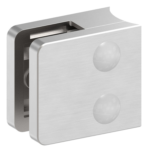 Glasklemme Modell 31, Anschluss für ø 33,7mm Rohr, für Glasstärke 1,5 - 10,76mm