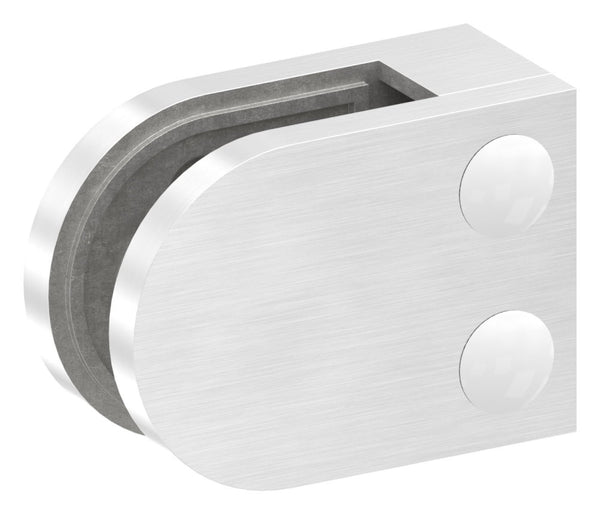 Glasklemme Modell 32, flacher Anschluss, für Glasstärke 1,5 - 10,76mm