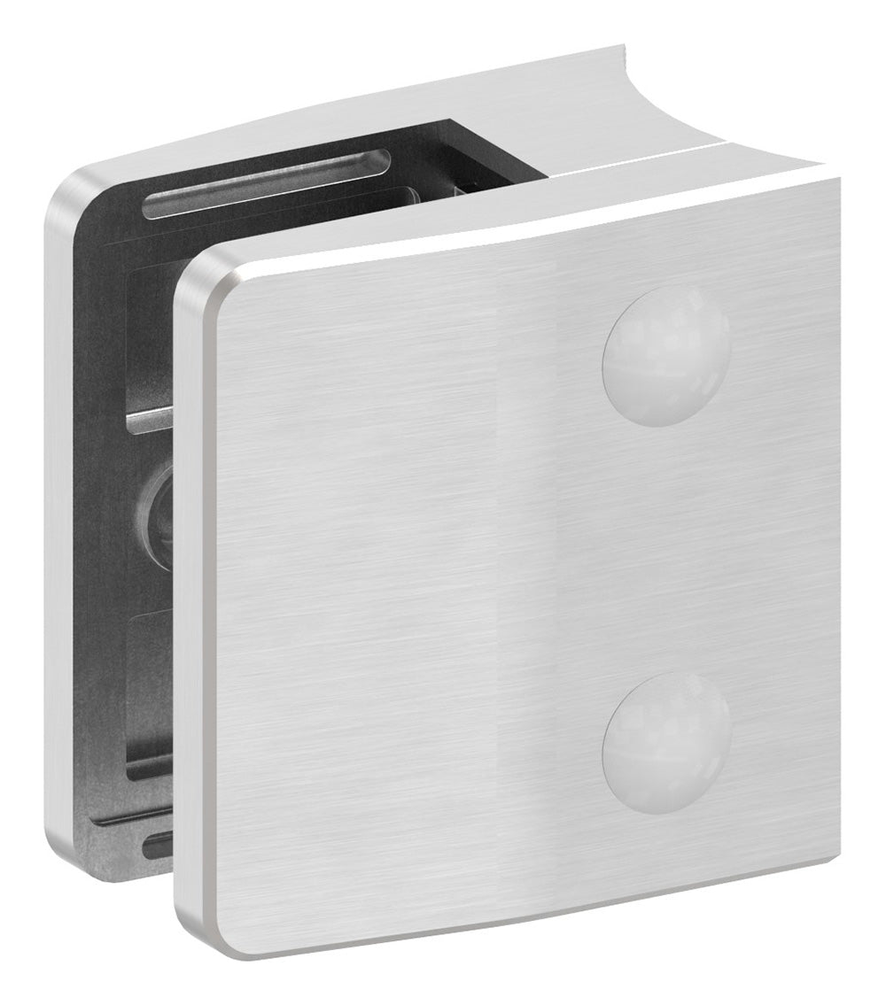 Glasklemme Modell 35, Anschluss für ø 60,3mm Rohr, für Glasstärke 8,0 - 17,52mm