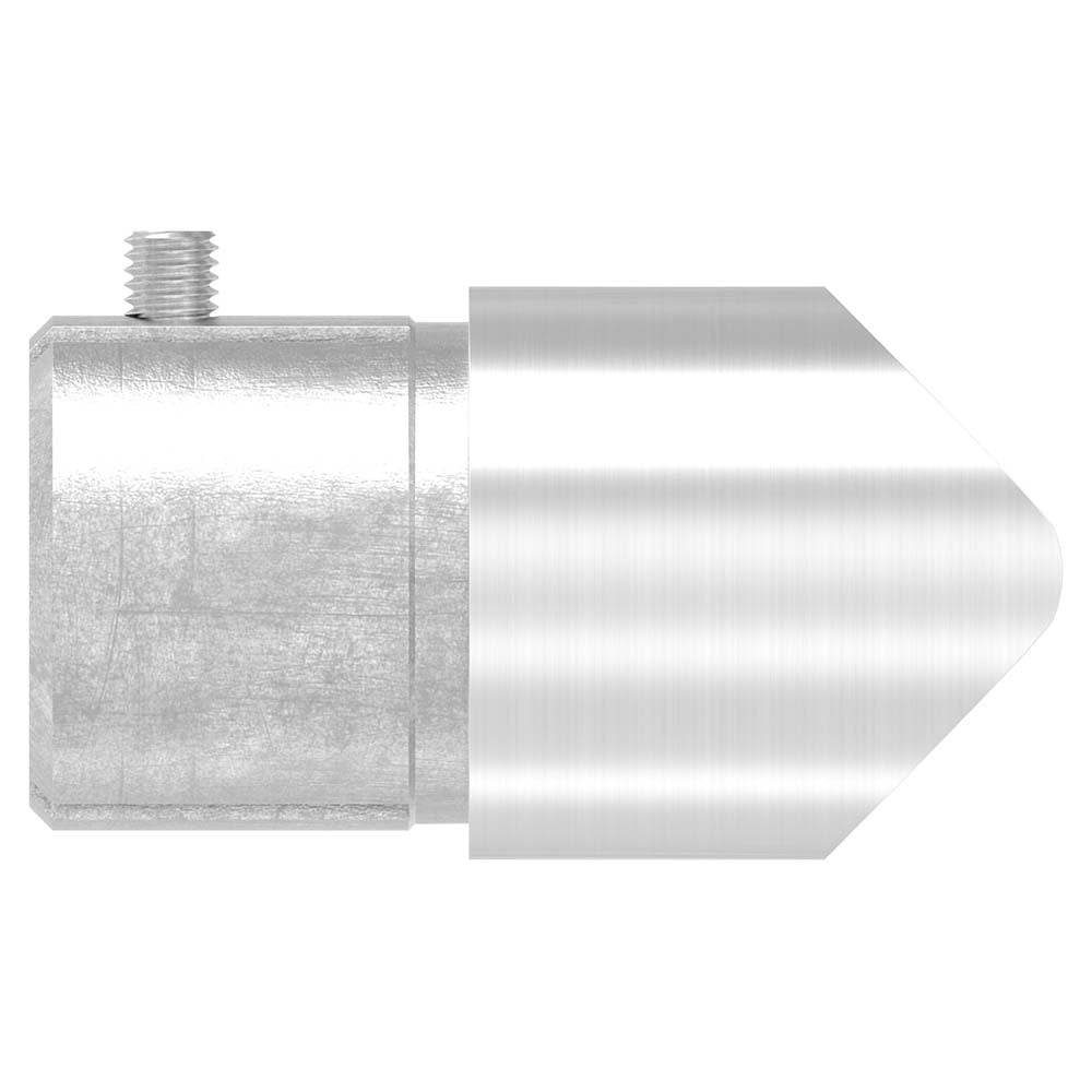 Anschlussstück 90° mit Klemmschraube, für Rohr 48,3 x 2,5mm an Rohr 48,3mm