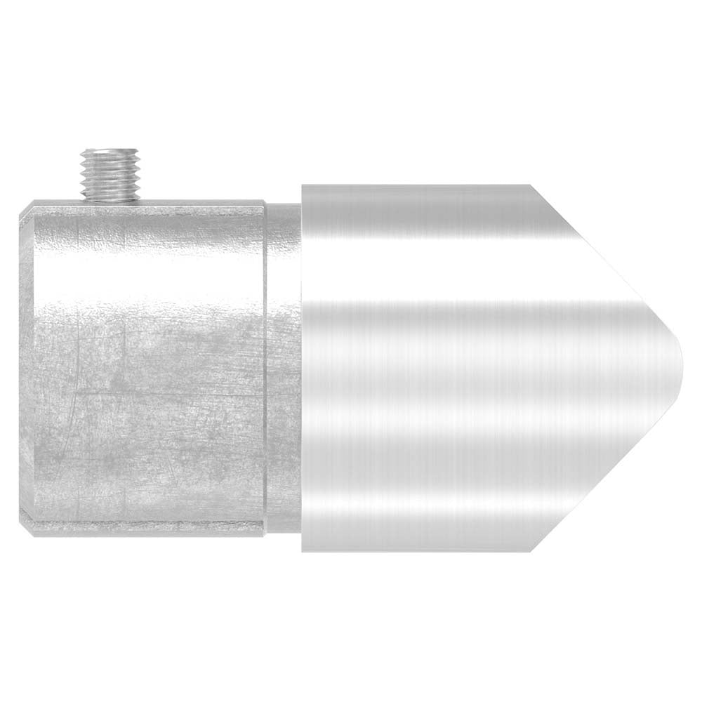 Anschlussstück 90° mit Klemmschraube, für Rohr 48,3 x 2,0mm an Rohr 48,3mm