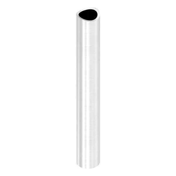 Distanzhülse ø 20 x 2mm, Länge 150mm, einseitig ausgefräst für Rohr ø 42,4mm