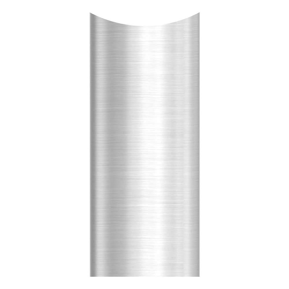 Distanzhülse ø 20 x 2mm, Länge 45mm, einseitig ausgefräst für Rohr ø 42,4mm