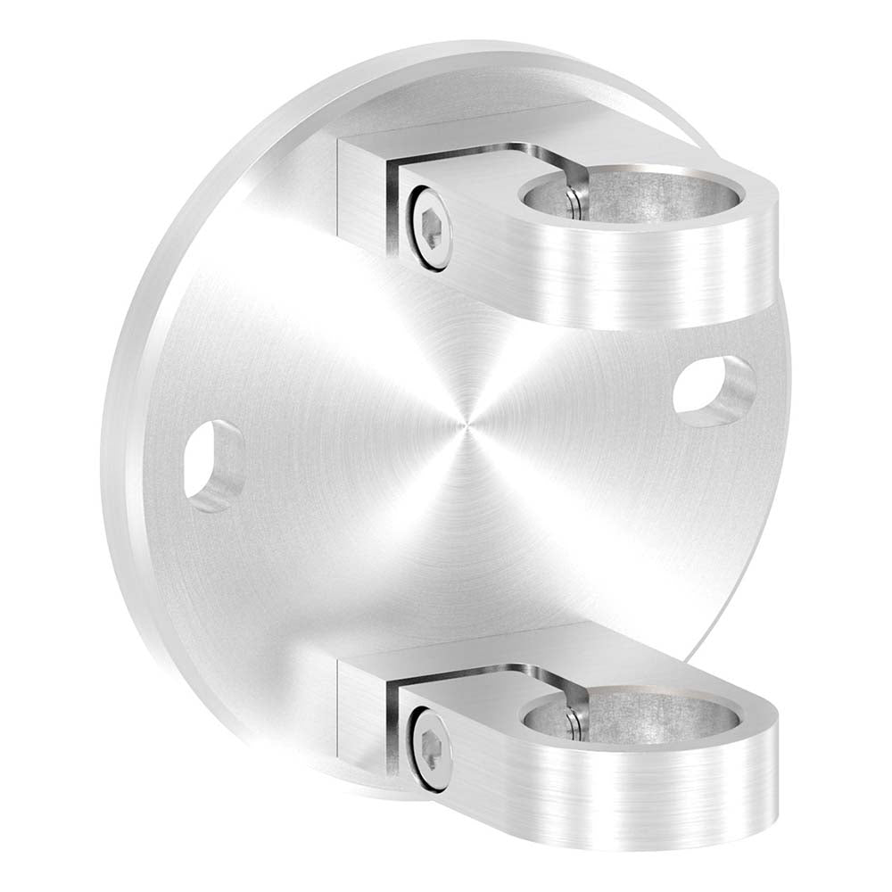 Wandanker zum Spannen, mit Platte 120 x 10mm, für 33,7mm Rohr