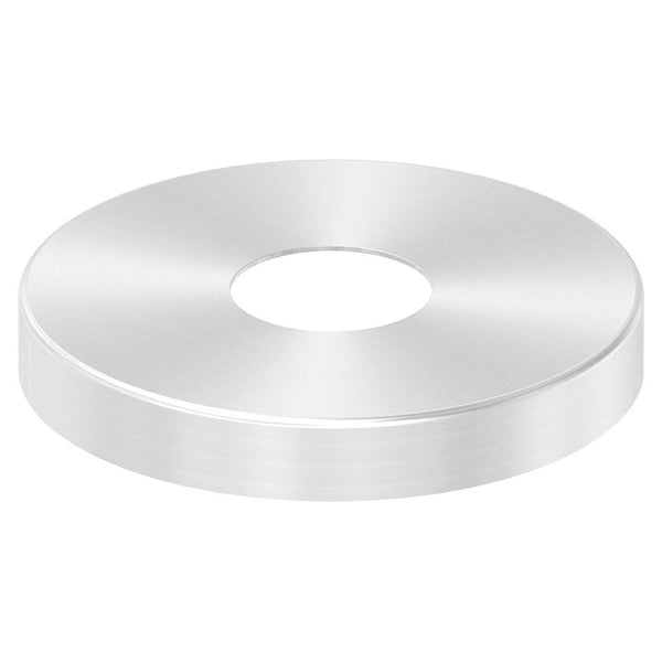 Abdeckrosette 105 x 15mm, Wandstärke 1mm, Bohrung ø 34mm