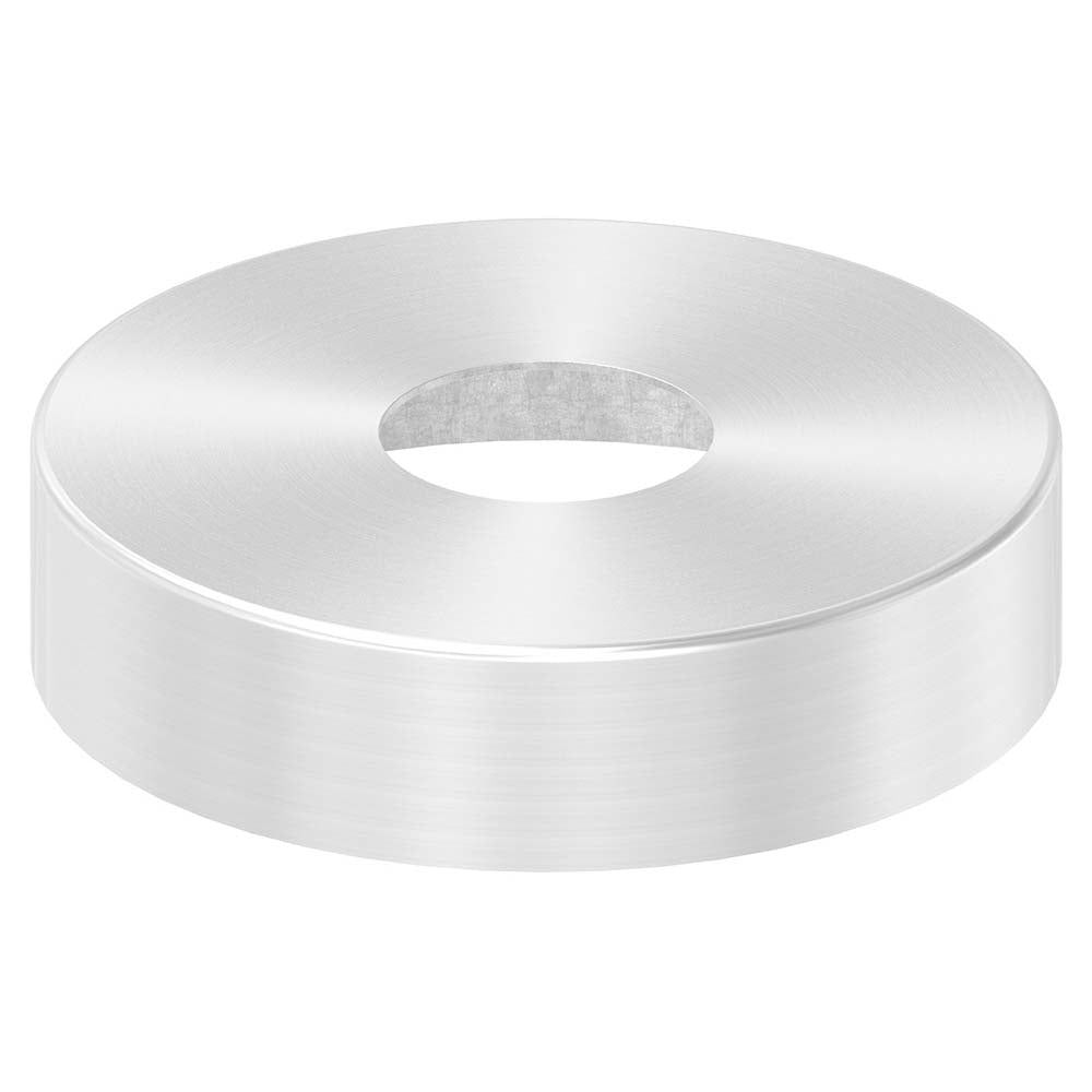 Abdeckrosette 105 x 25mm, Wandstärke 1mm, Bohrung ø 34mm