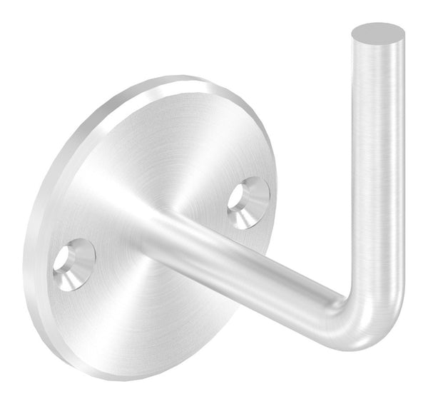 Handlaufhalter zur Wandbefestigung mit verschweißter Ronde 70 x 6mm, zum Anschweißen