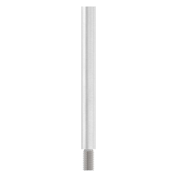 ø 10mm Stift, mit M8 x 15mm Außengewinde unten, zum Anschweißen oben, Länge 100mm