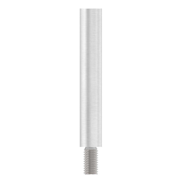 ø 12mm Stift, mit M8 x 15mm Außengewinde unten, zum Anschweißen oben, Länge 75mm