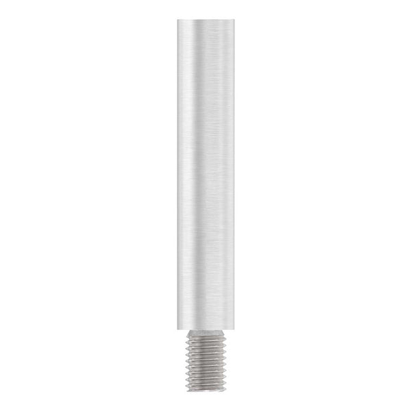 ø 14mm Stift, mit M10 x 15mm Außengewinde unten, zum Anschweißen oben, Länge 75mm