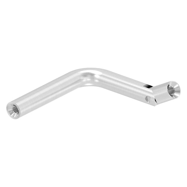 ø 12mm Bügel mit Gelenk, mit M6 x 20mm Innengewinde unten und M6 x 10mm Innengewinde oben