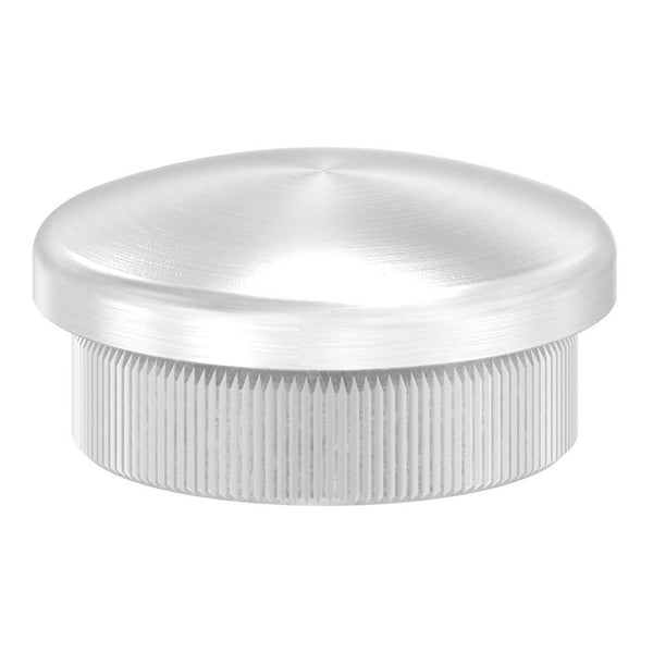 Endkappe leicht gewölbt, massiv, für Rohr ø 26,9 x 2,0mm, zum Einschlagen