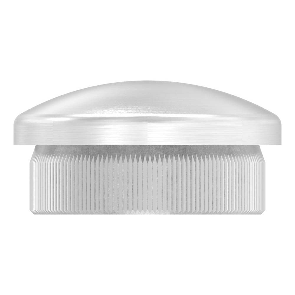Endkappe leicht gewölbt, massiv, für Rohr ø 30,0 x 2,0mm, zum Einschlagen
