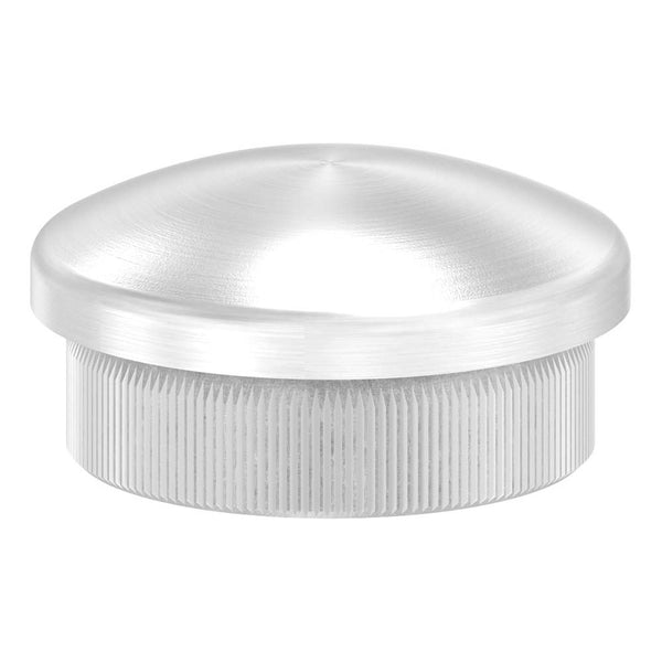 Endkappe leicht gewölbt, massiv, für Rohr ø 30,0 x 2,0mm, zum Einschlagen