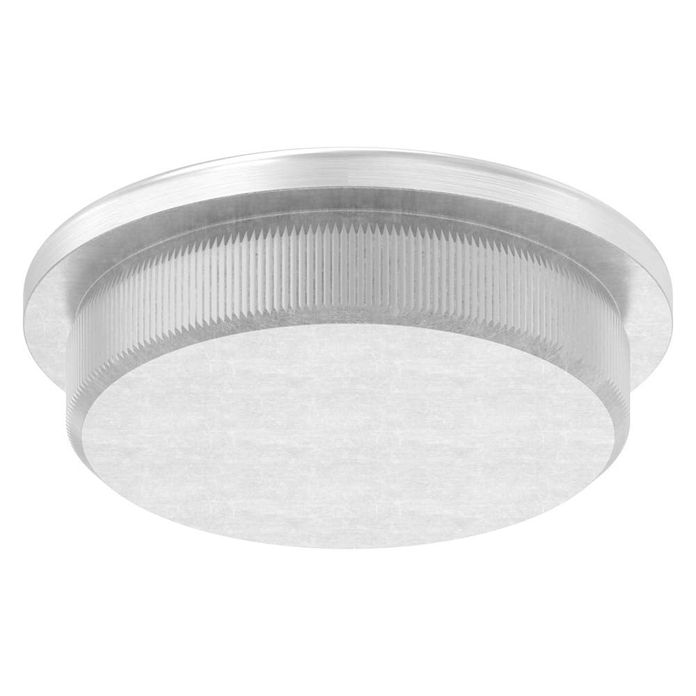 Endkappe leicht gewölbt, massiv, für Rohr ø 42,4 x 3,0mm, zum Einschlagen