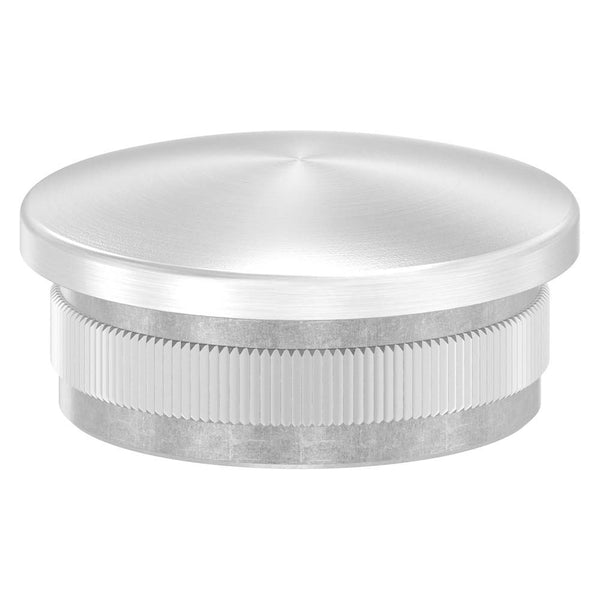 Endkappe leicht gewölbt, hohl, für Rohr ø 42,4 x 2,5mm, zum Einschlagen