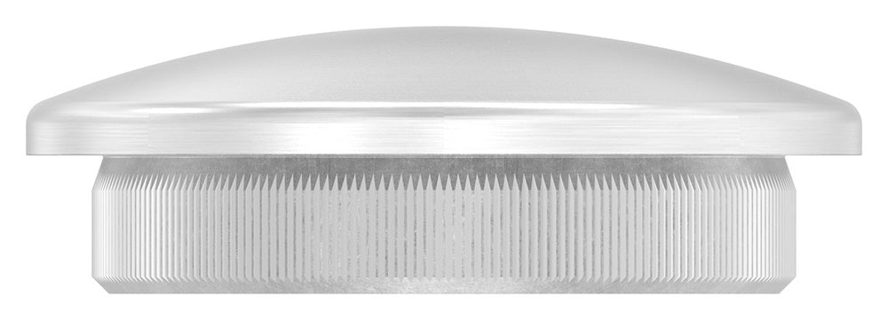Endkappe leicht gewölbt, massiv, für Rohr ø 48,3 x 4,0mm, zum Einschlagen