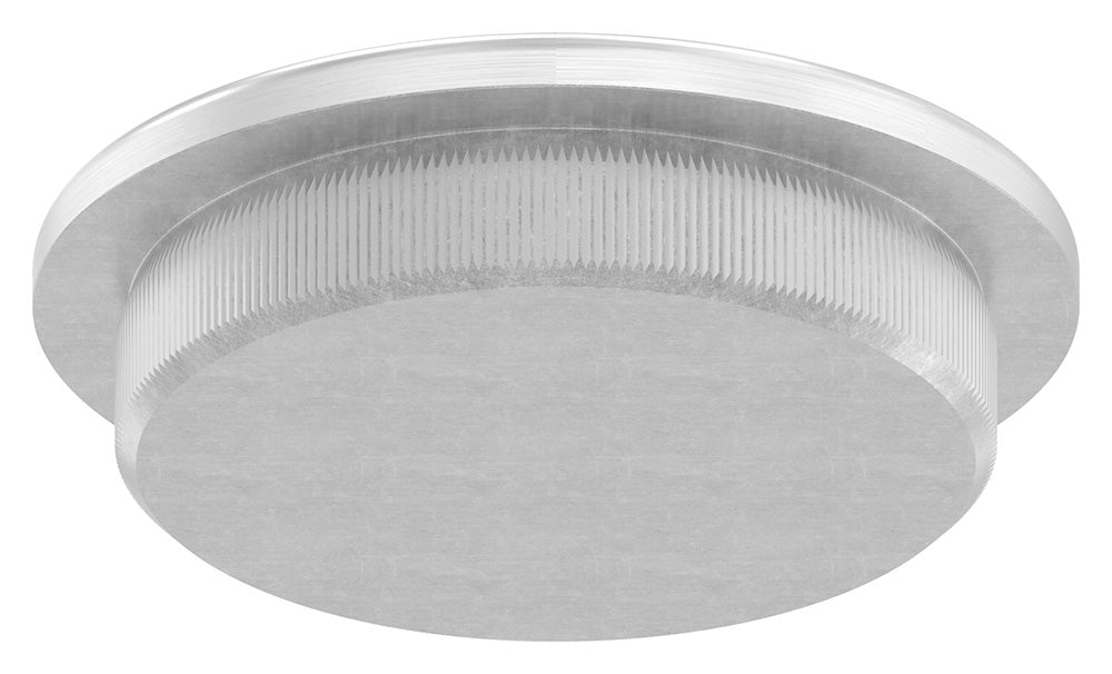 Endkappe leicht gewölbt, massiv, für Rohr ø 48,3 x 4,0mm, zum Einschlagen