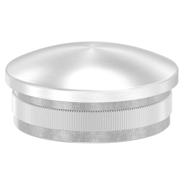 Endkappe leicht gewölbt, hohl, für Rohr ø 48,3 x 2,0mm, zum Einschlagen