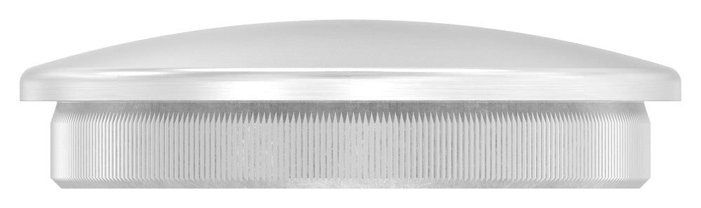 Endkappe leicht gewölbt, massiv, für Rohr ø 60,3 x 3,0mm, zum Einschlagen