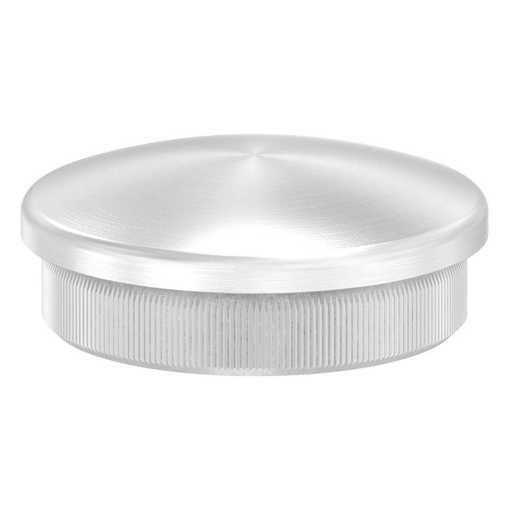 Endkappe leicht gewölbt, massiv, für Rohr ø 40,0 x 2,0mm, zum Einschlagen