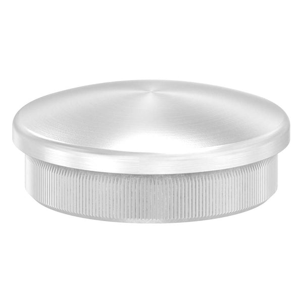 Endkappe leicht gewölbt, massiv, für Rohr ø 40,0 x 2,0mm, zum Einschlagen