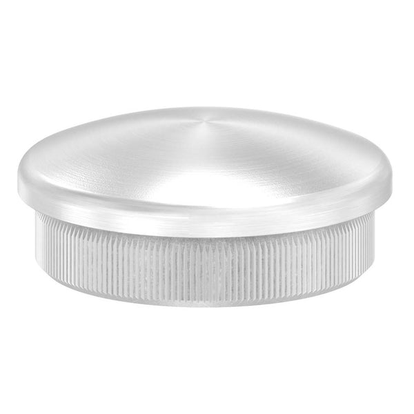 Endkappe leicht gewölbt, massiv, für Rohr ø 38,0 x 2,0mm, zum Einschlagen