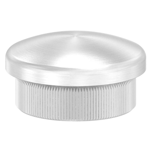 Endkappe leicht gewölbt, massiv, für Rohr ø 25,0 x 2,0mm, zum Einschlagen