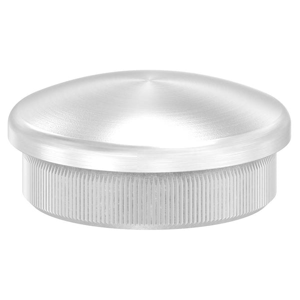 Endkappe leicht gewölbt, massiv, für Rohr ø 35,0 x 2,0mm, zum Einschlagen