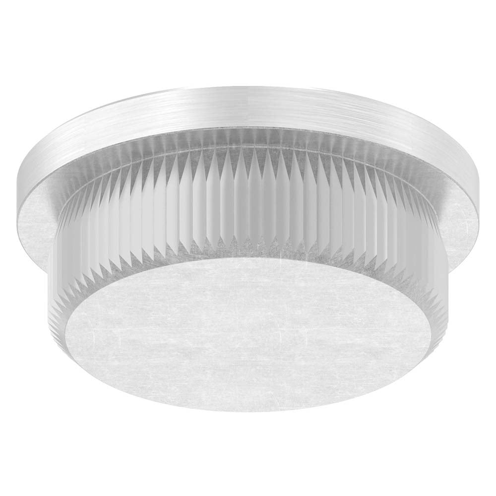 Endkappe flach, massiv, für Rohr ø 26,9 x 2,0mm, zum Einschlagen