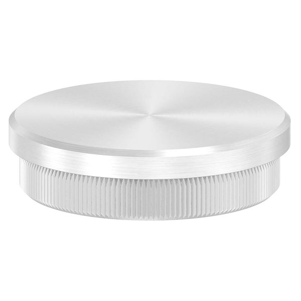 Endkappe flach, massiv, für Rohr ø 48,3 x 2,0mm, zum Einschlagen