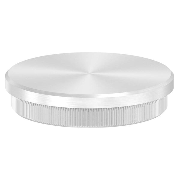 Endkappe flach, massiv, für Rohr ø 60,3 x 2,6mm, zum Einschlagen