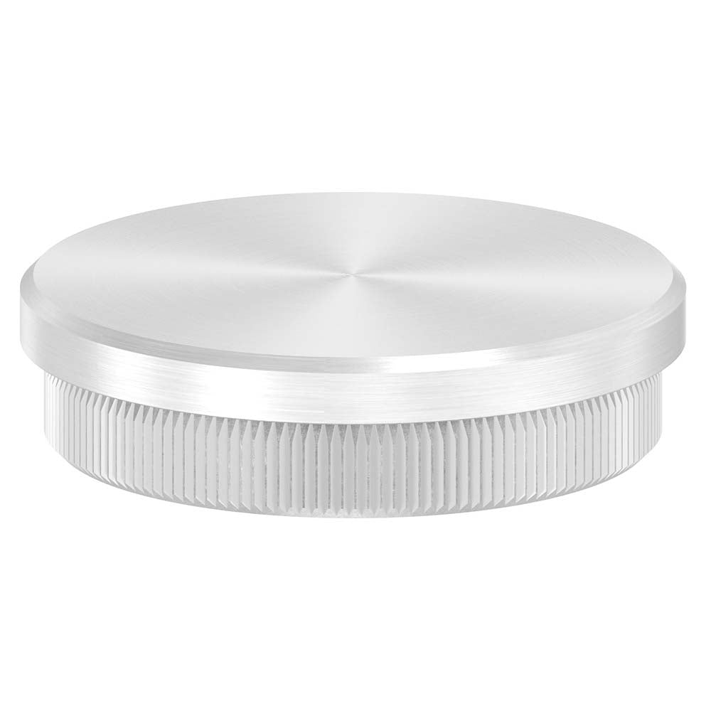 Endkappe flach, massiv, für Rohr ø 50,0 x 2,0mm, zum Einschlagen