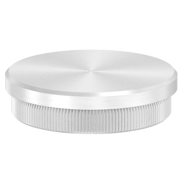 Endkappe flach, massiv, für Rohr ø 50,0 x 2,0mm, zum Einschlagen