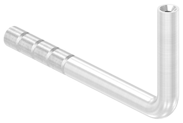 Handlaufhalter zum Einbetonieren mit ø 14mm Bügel und M6 Innengewinde