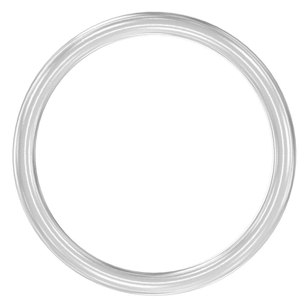 Ring, Außendurchmesser 144mm, verschweißt und elektropoliert, Rundmaterial 12mm