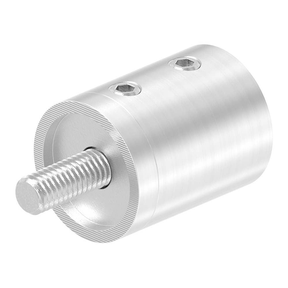 Querstabendhalter flacher Anschluss, Ausführung Links, für Stab ø 12 mm