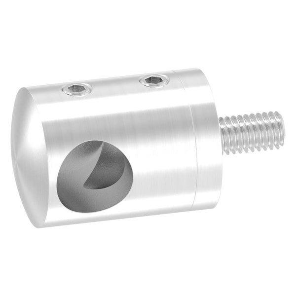 Querstabendhalter flacher Anschluss, Ausführung Links, für Stab ø 12 mm