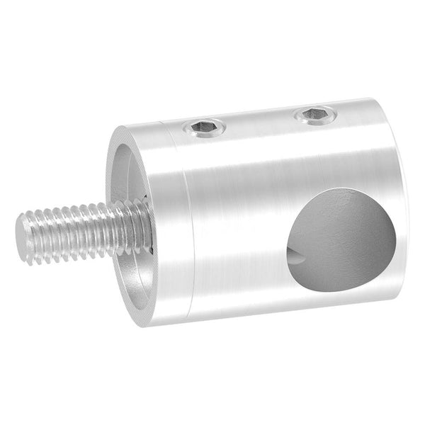 Querstabendhalter flacher Anschluss, Ausführung Rechts, für Stab ø 12 mm