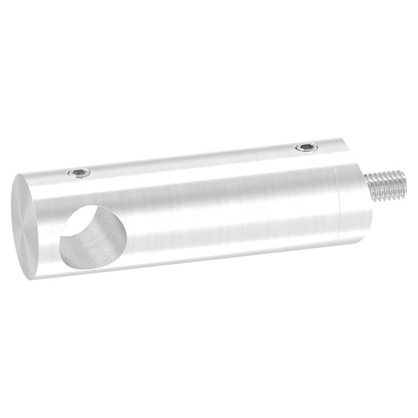 Querstabhalter für Handlauf, Anschluss für ø 42,4mm Rohr, für Stab ø 14 mm