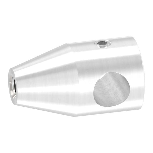 Querstabhalter mit M6 Gewinde für Stab ø 10 mm