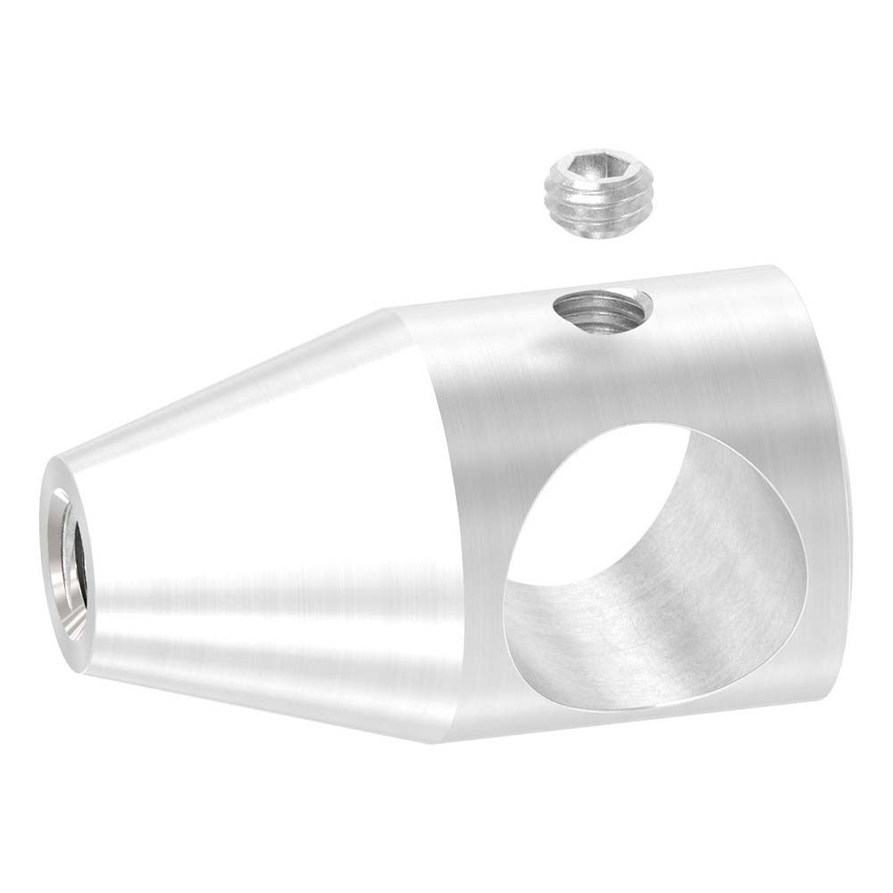 Querstabhalter mit M6 Gewinde für Stab ø 14 mm