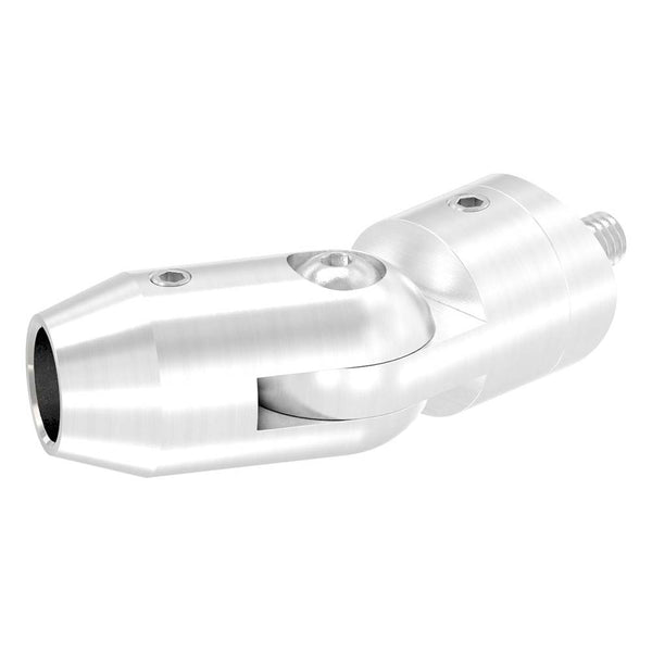Querstabhalter mit Gelenk, Anschluss ø 42,4mm Rohr, für Stab ø 12 mm