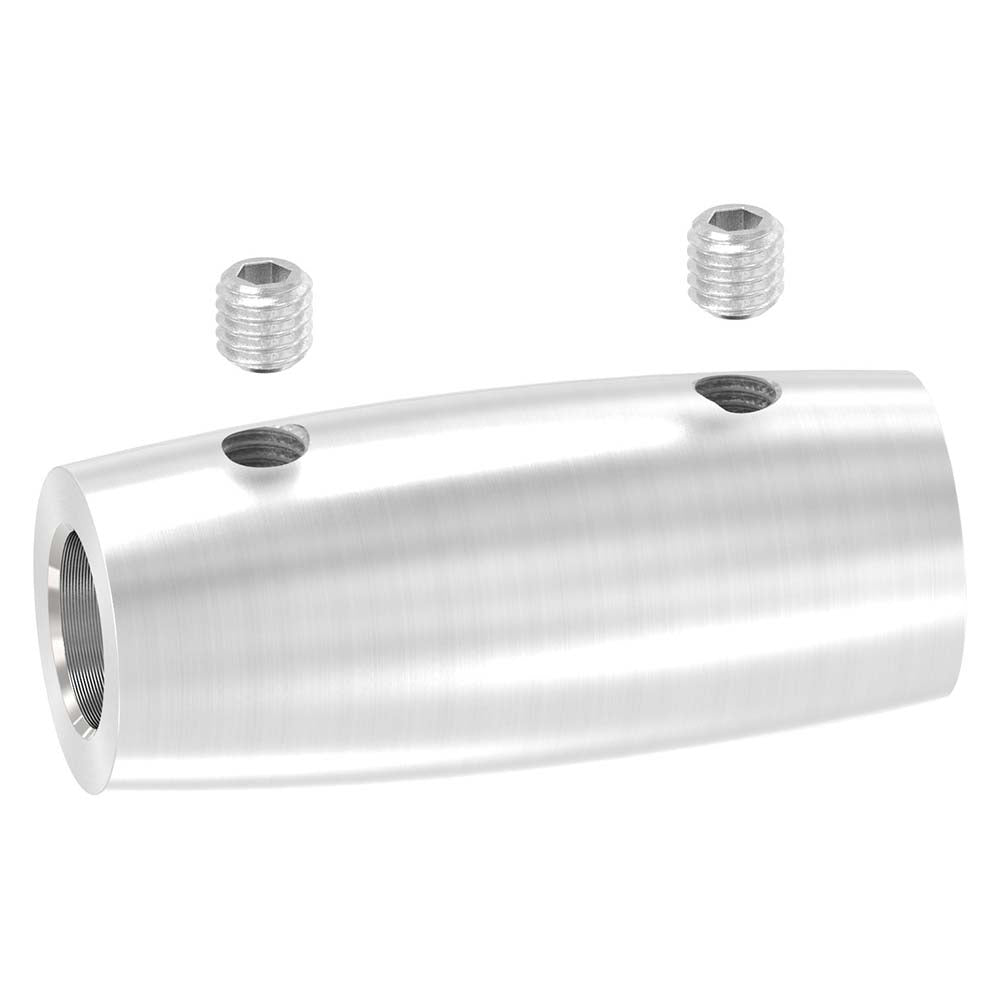 Verbindungsstück lang, Durchmesser ø 20mm, für Stab ø 10 mm