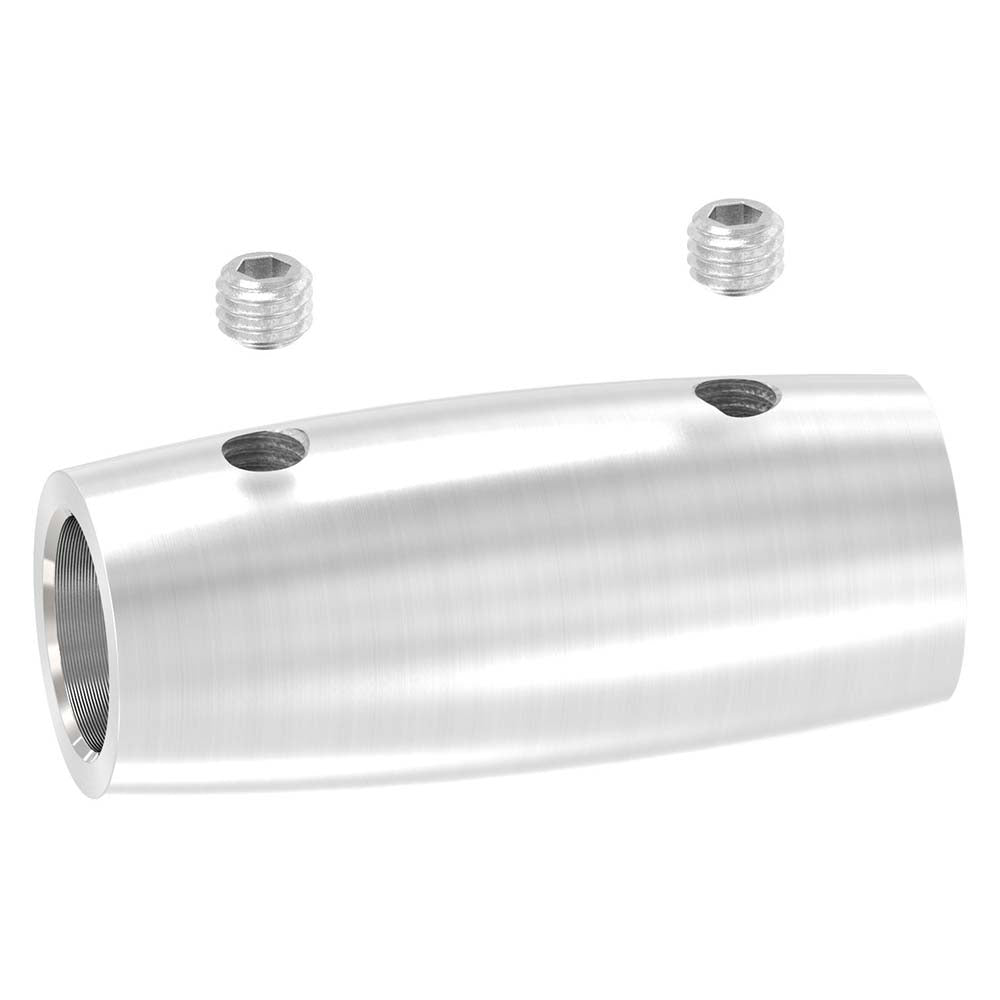 Verbindungsstück lang, Durchmesser ø 20mm, für Stab ø 12 mm